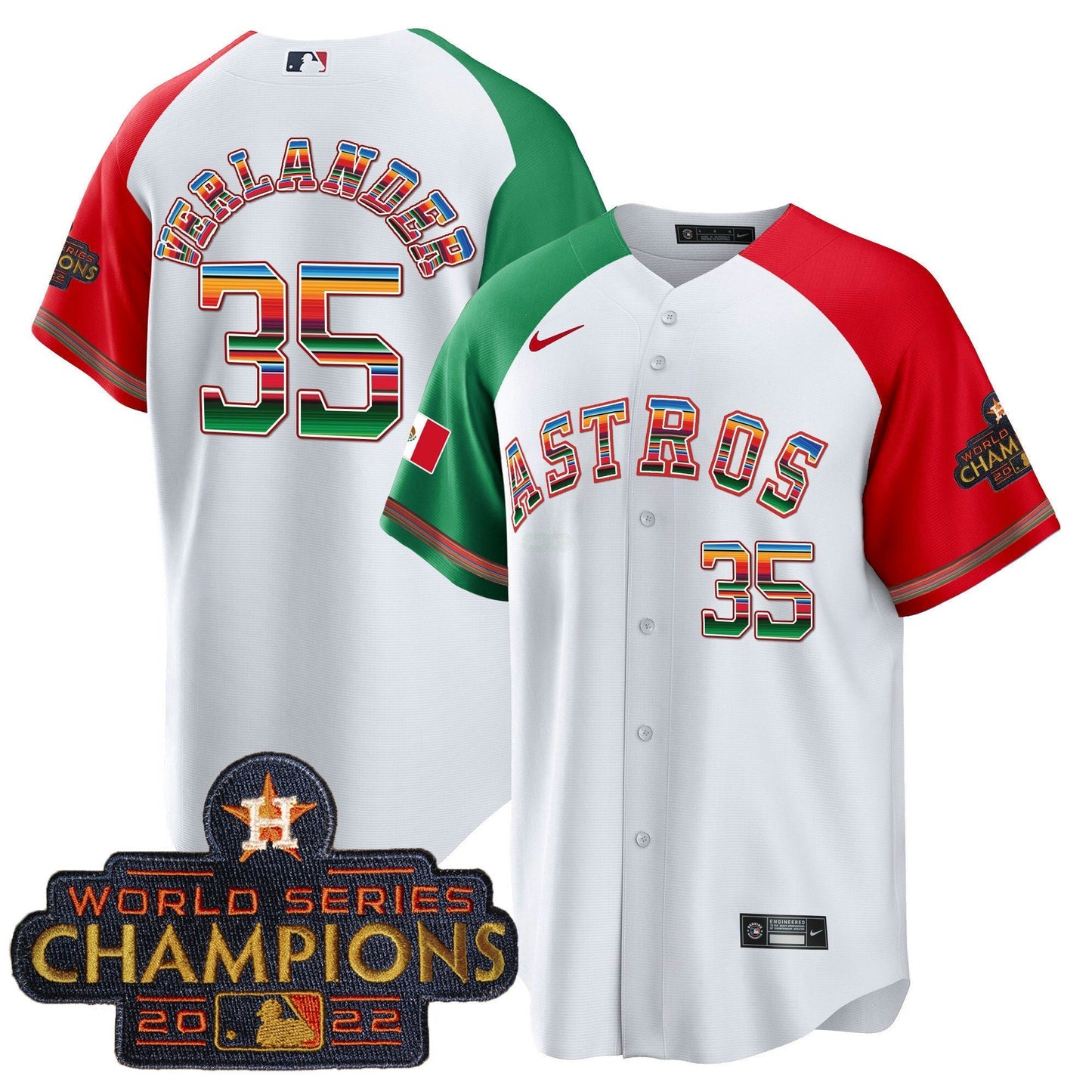 Camisa MLB Houston Astros Youth’s Mexico Cool Base Limited Jersey