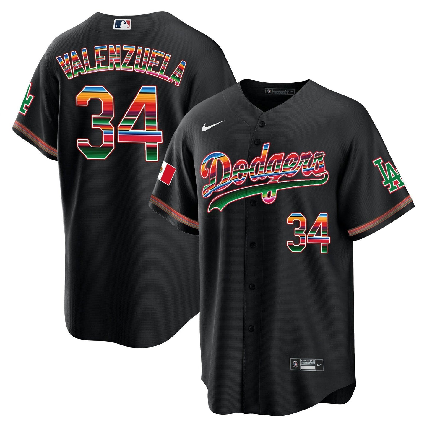 Camisa MLB Los Angeles Dodgers Youth’s Mexico Cool Base Limited Jersey