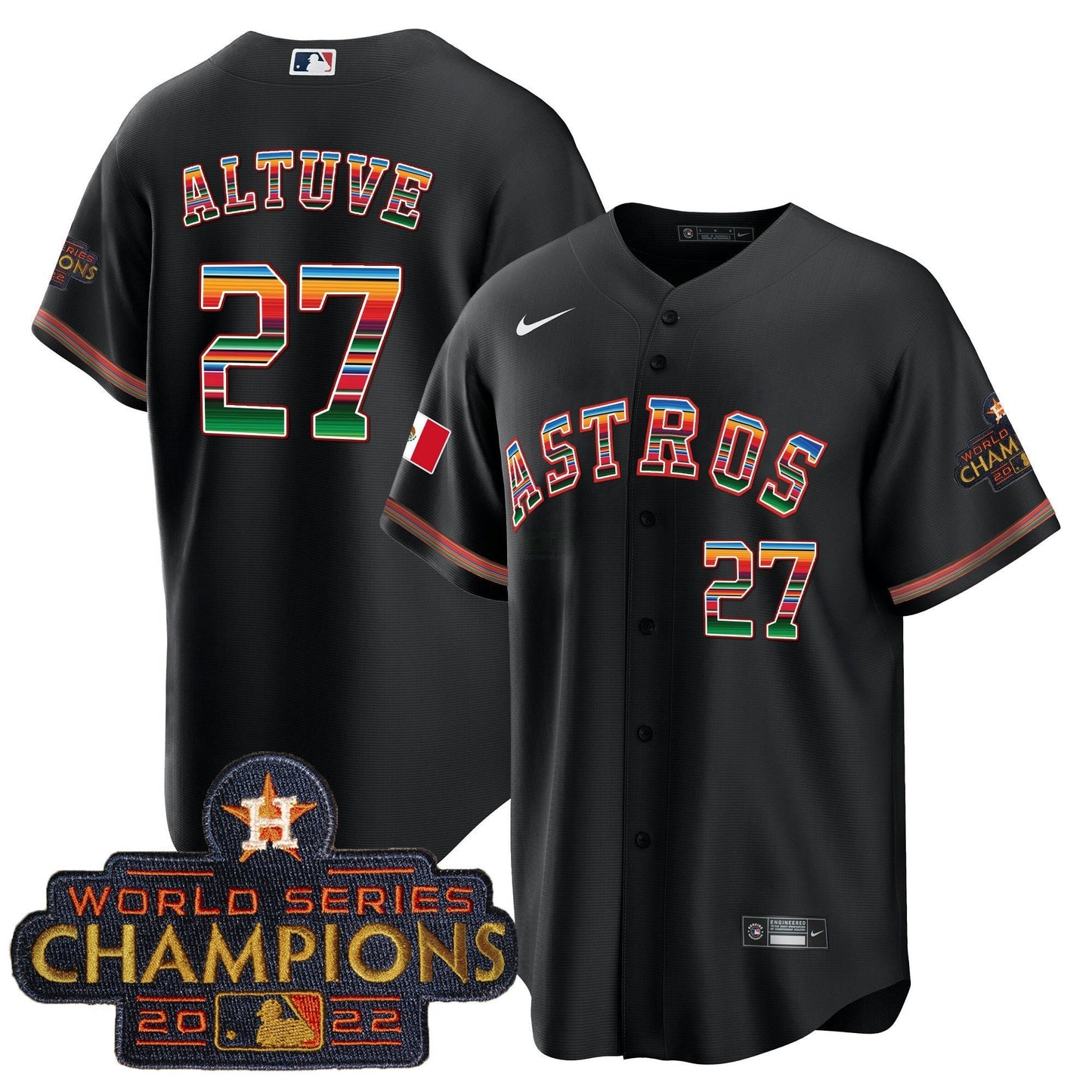 Camisa MLB Houston Astros Youth’s Mexico Cool Base Limited Jersey