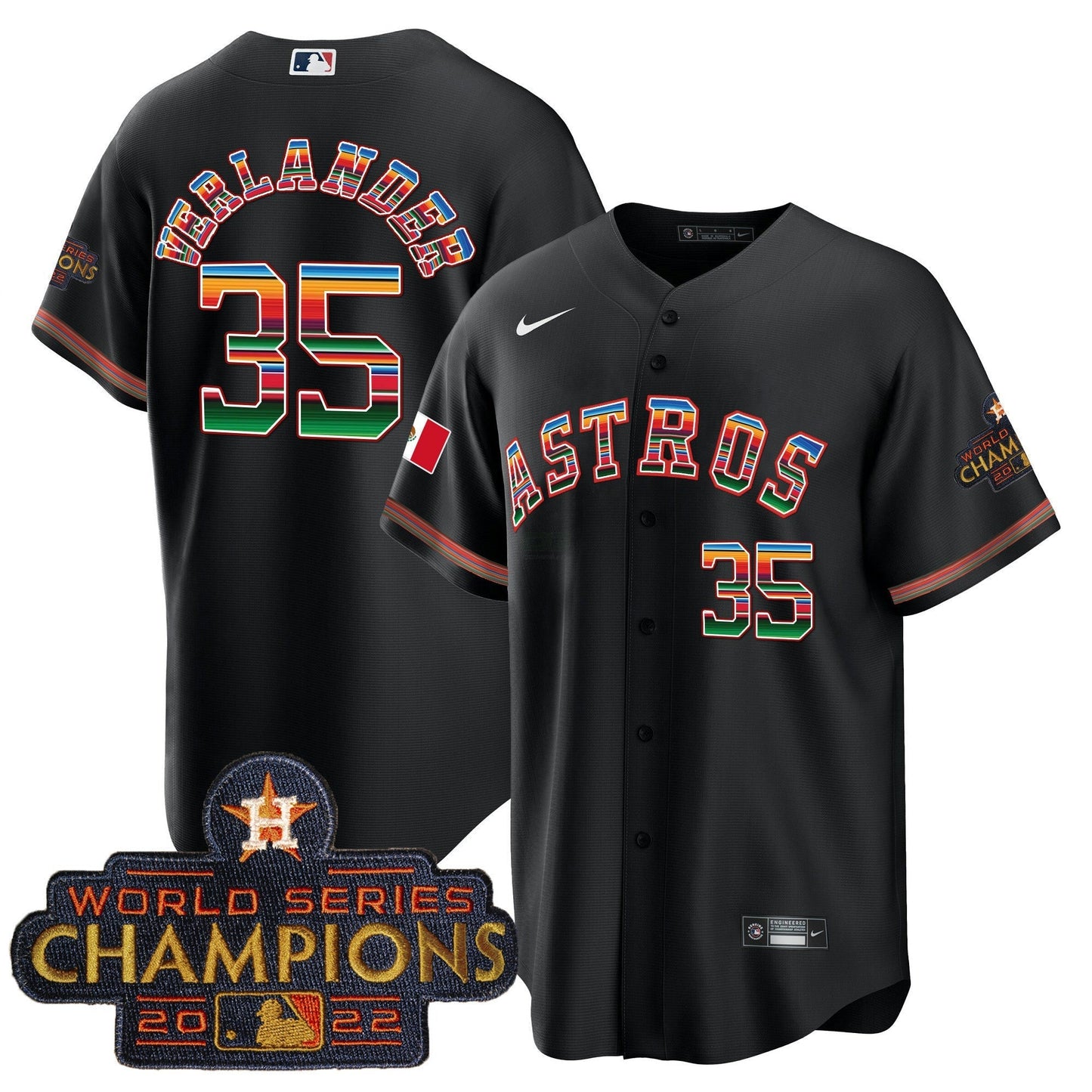 Camisa MLB Houston Astros Youth’s Mexico Cool Base Limited Jersey