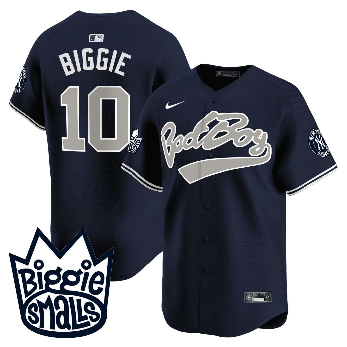 Camisa MLB Youth’s New York Biggie Smalls Vapor Premier Limited Jersey