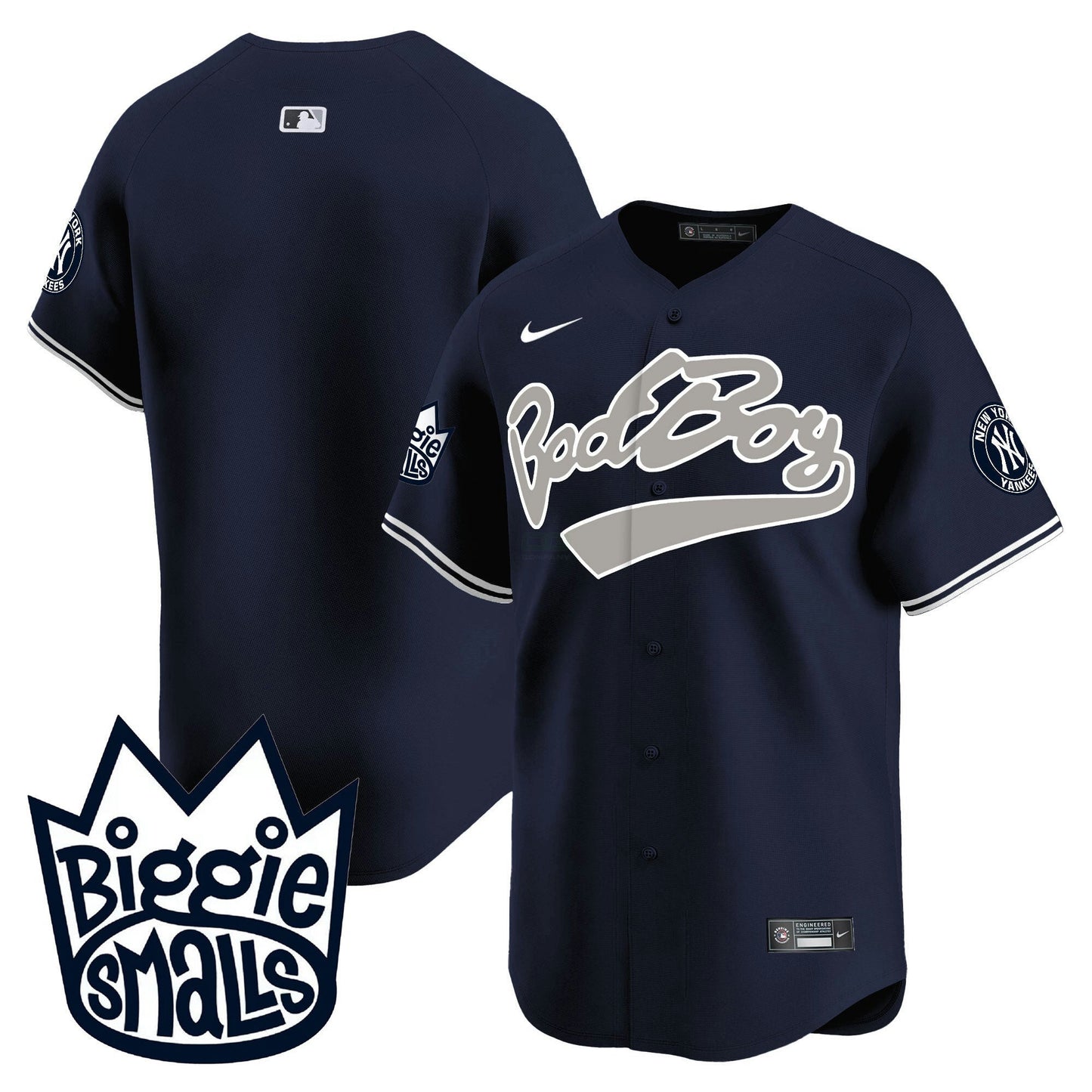 Camisa MLB Youth’s New York Biggie Smalls Vapor Premier Limited Jersey