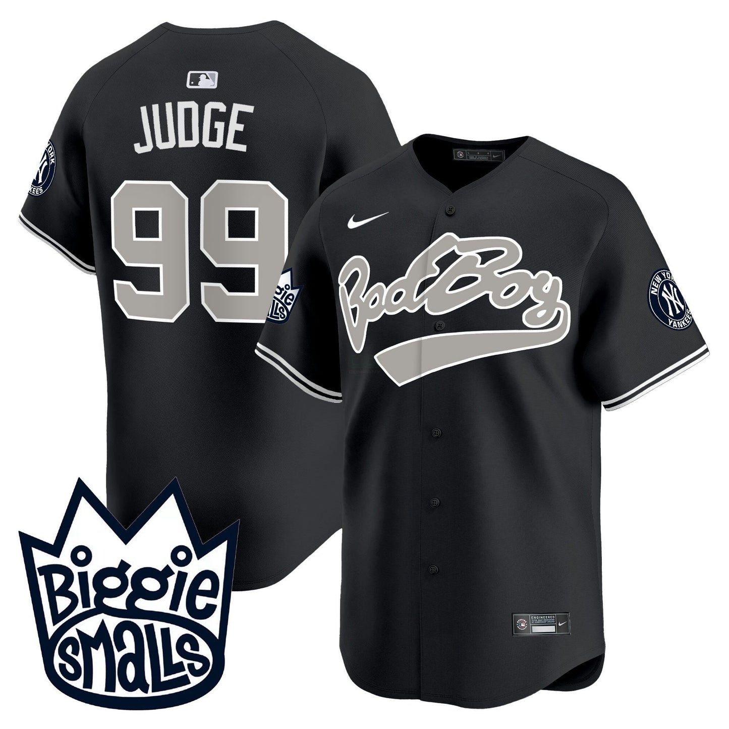 Camisa MLB Youth’s New York Biggie Smalls Vapor Premier Limited Jersey
