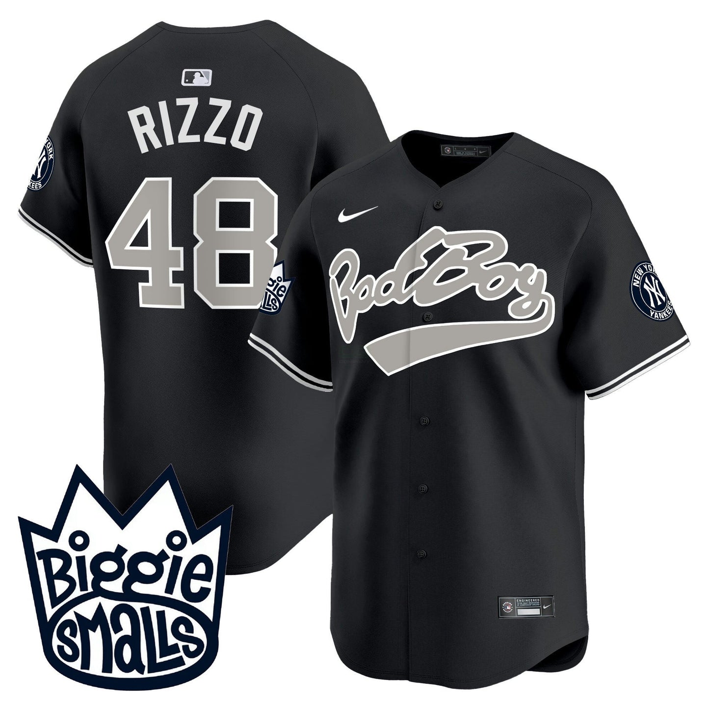 Camisa MLB Youth’s New York Biggie Smalls Vapor Premier Limited Jersey