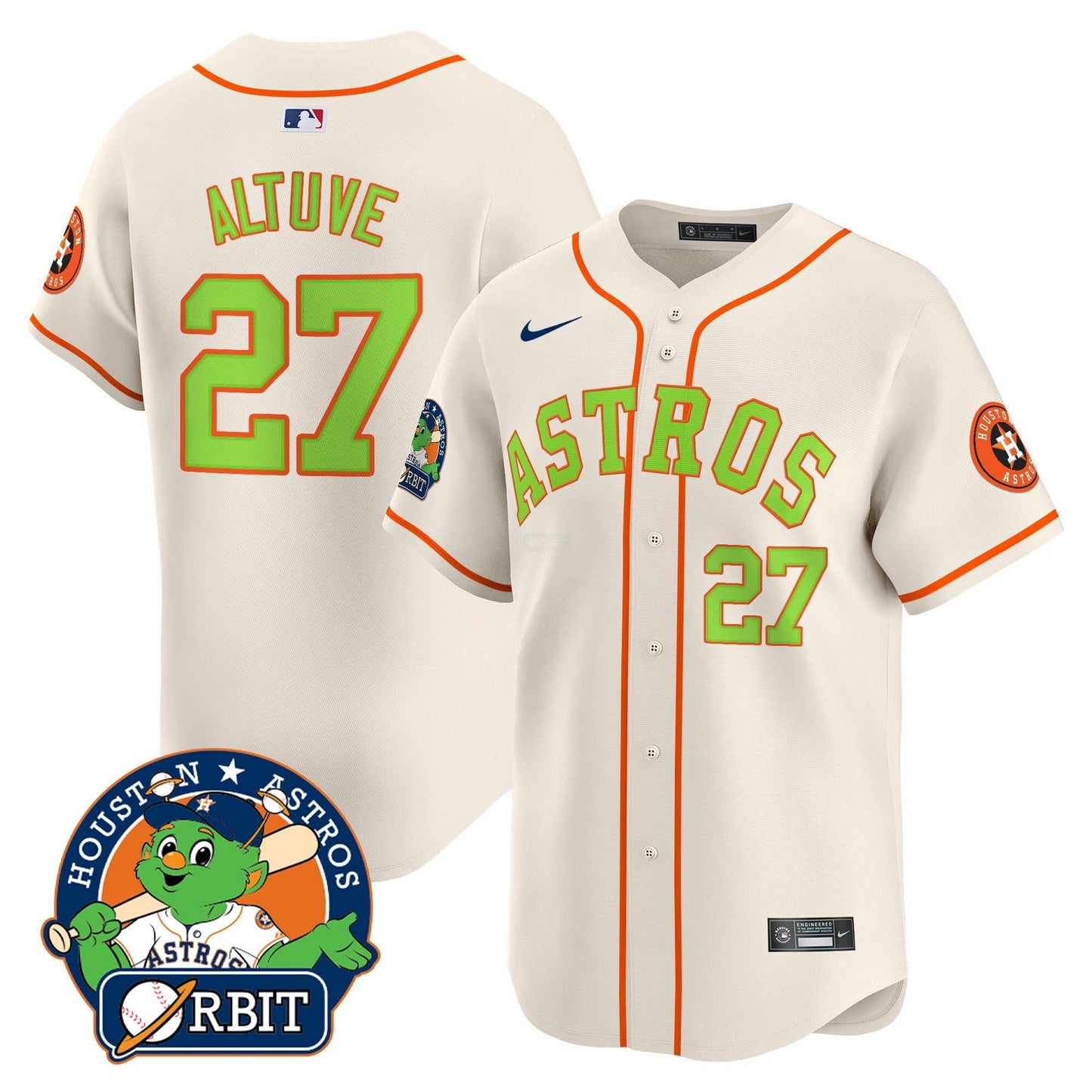 Camisa MLB Youth’s Orbit Patch Vapor Premier Limited Jersey V2
