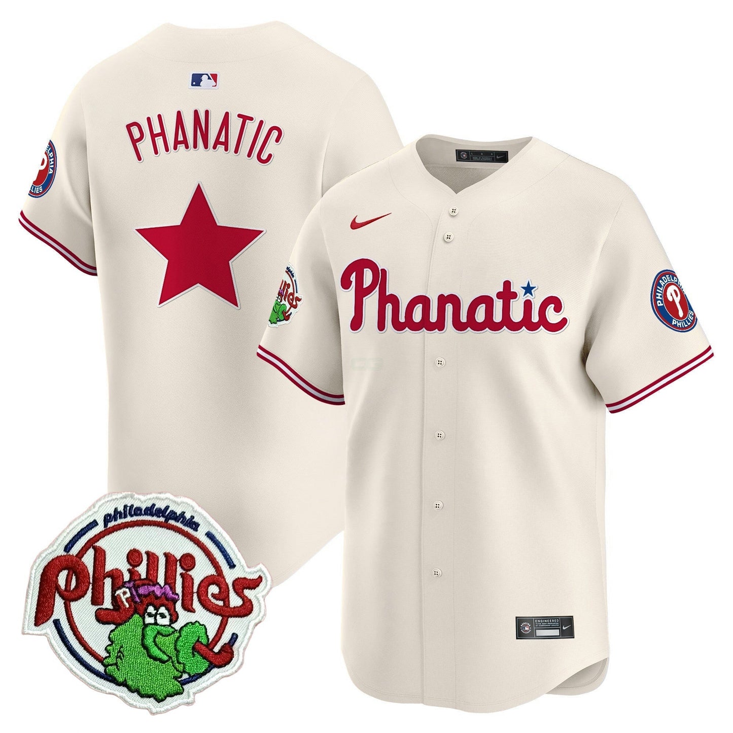 Camisa MLB Youth’s Phanatic Patch Vapor Premier Limited Jersey