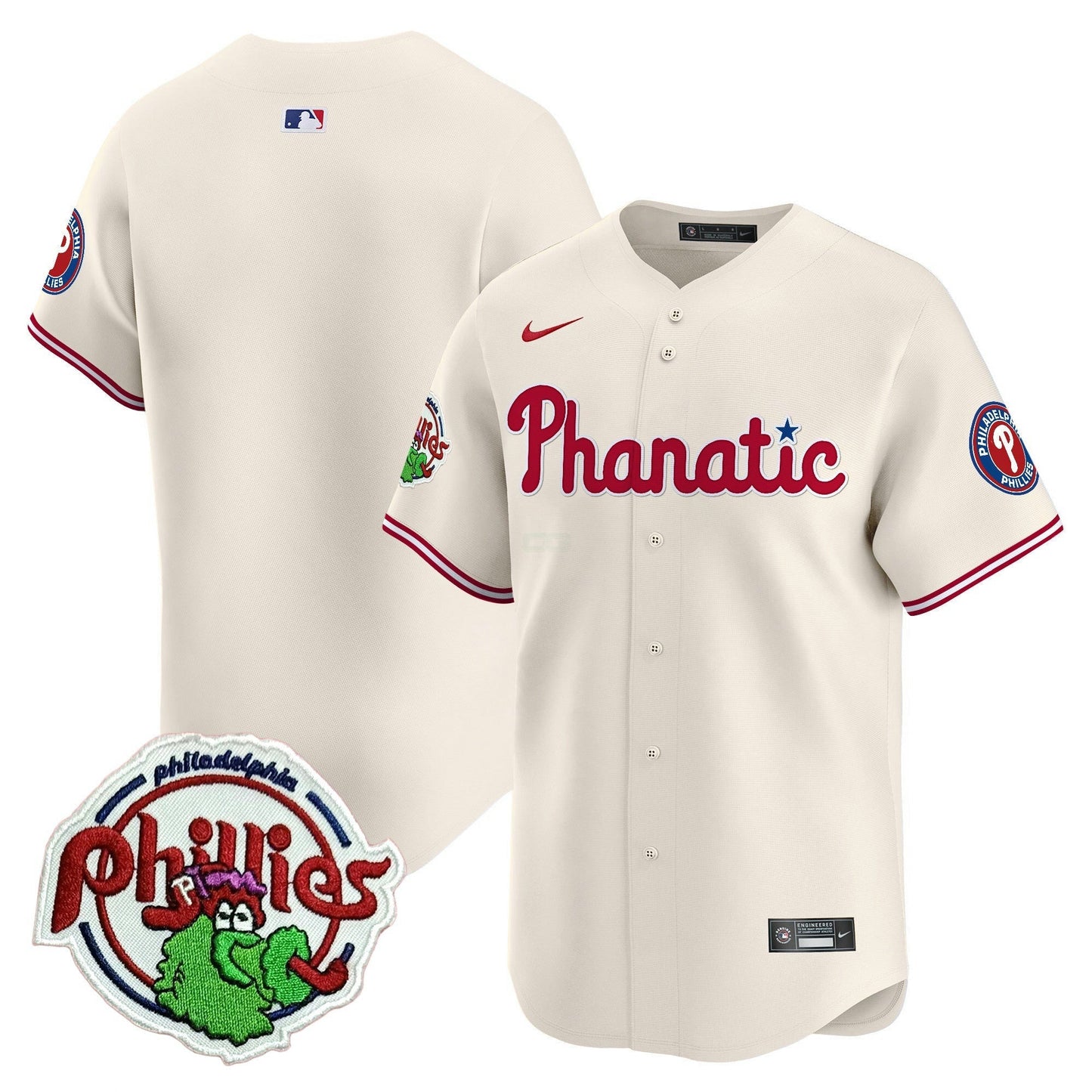 Camisa MLB Youth’s Phanatic Patch Vapor Premier Limited Jersey