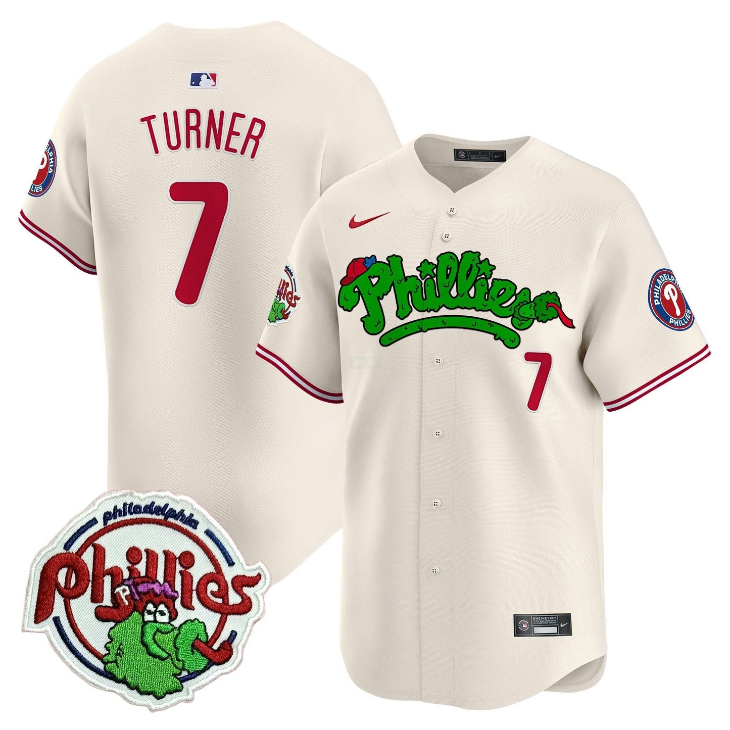 Camisa MLB Youth’s Phanatic Patch Vapor Premier Limited Jersey V2