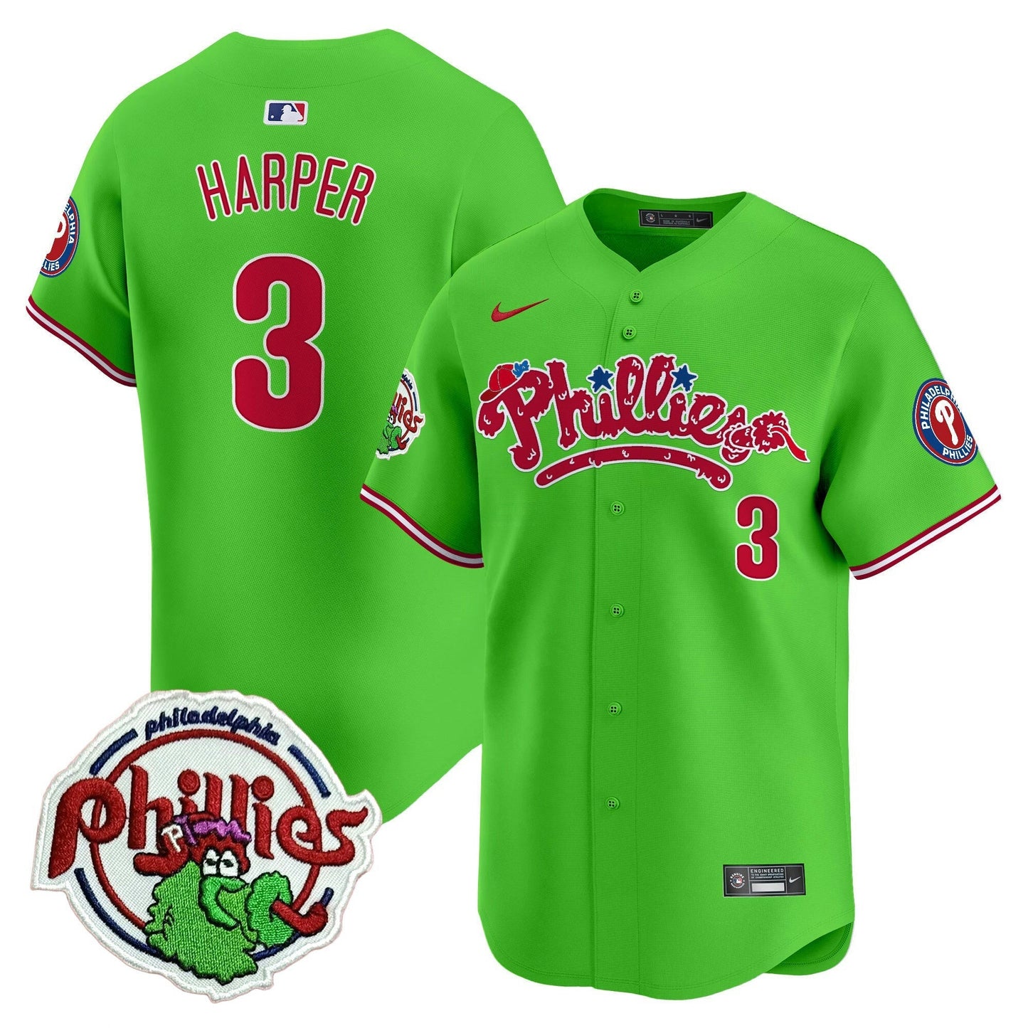 Camisa MLB Youth’s Phanatic Patch Vapor Premier Limited Jersey V2