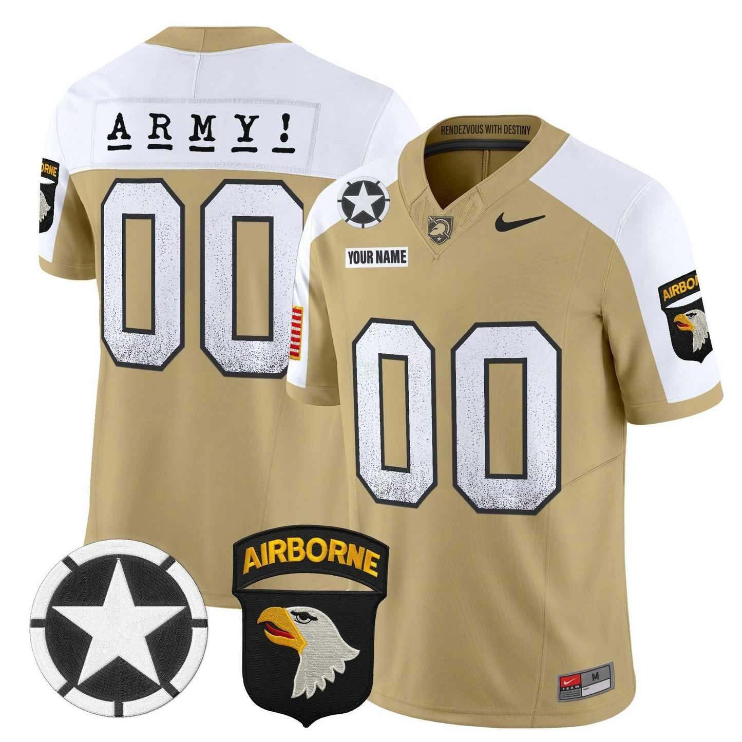 Camisa NCAA 2025 Screaming Eagles Vapor Limited Jersey - Personalizada