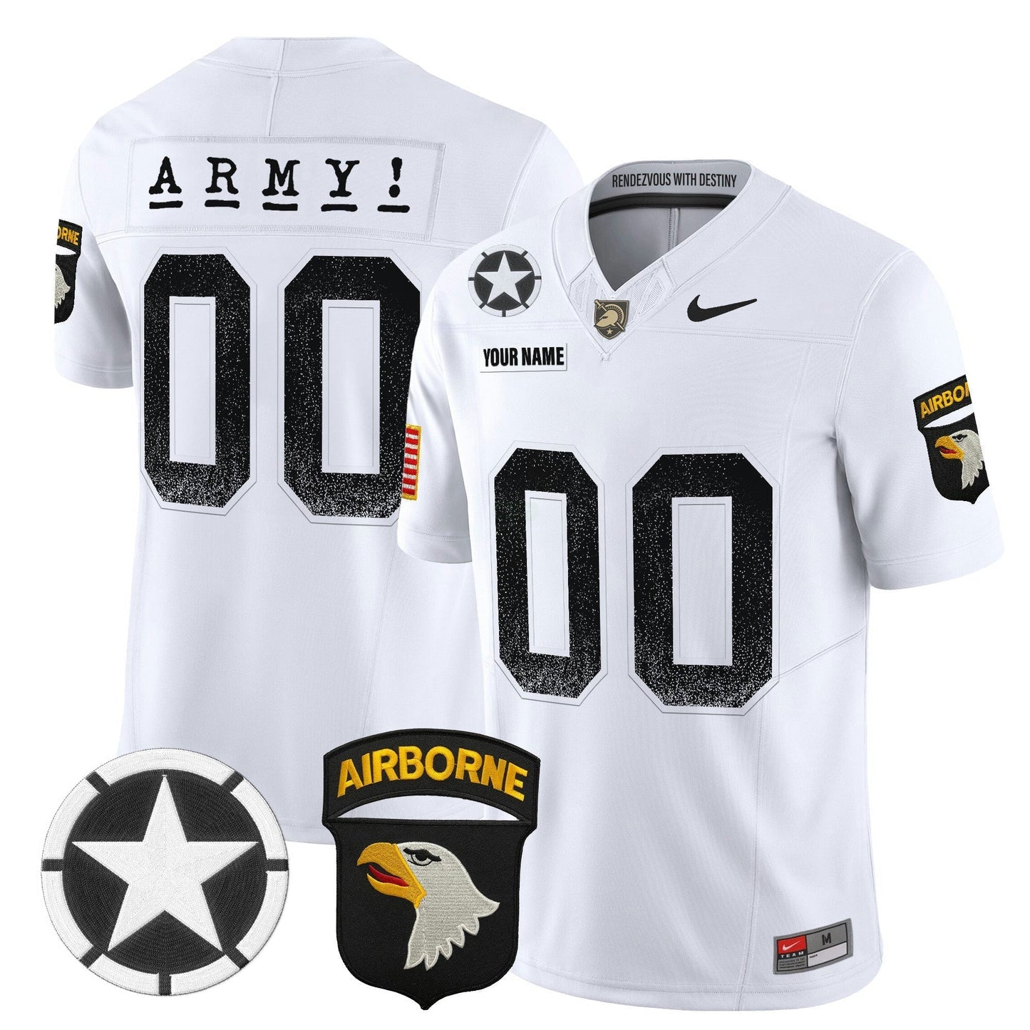 Camisa NCAA 2025 Screaming Eagles Vapor Limited Jersey - Personalizada
