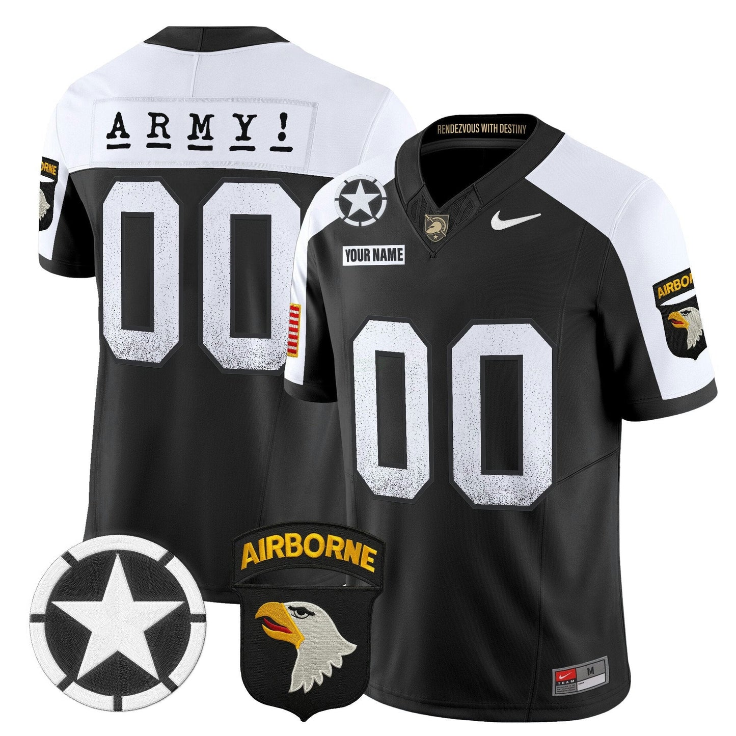 Camisa NCAA 2025 Screaming Eagles Vapor Limited Jersey - Personalizada