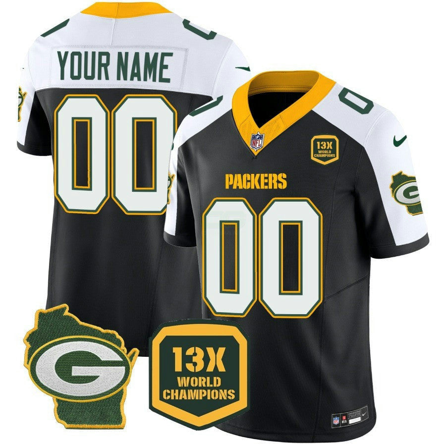 Camisa NFL 13 Time World Champions & Home Patch Vapor Jersey