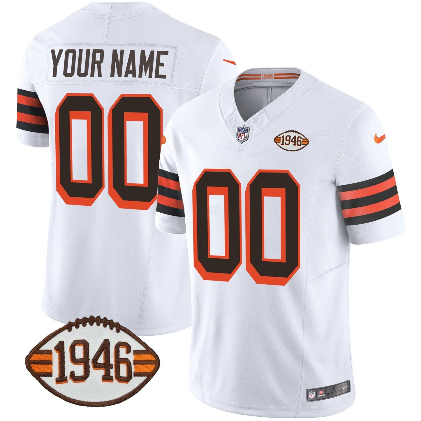 Camisa NFL 1946 75th Anniversary Patch Jersey