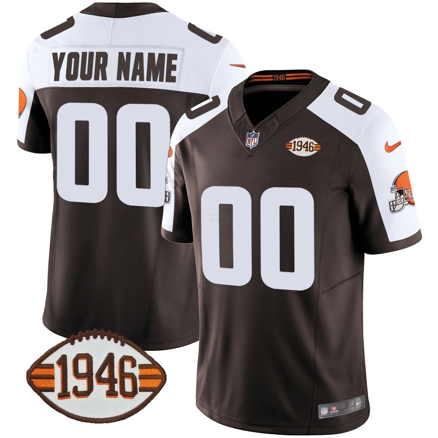 Camisa NFL 1946 75th Anniversary Patch Jersey