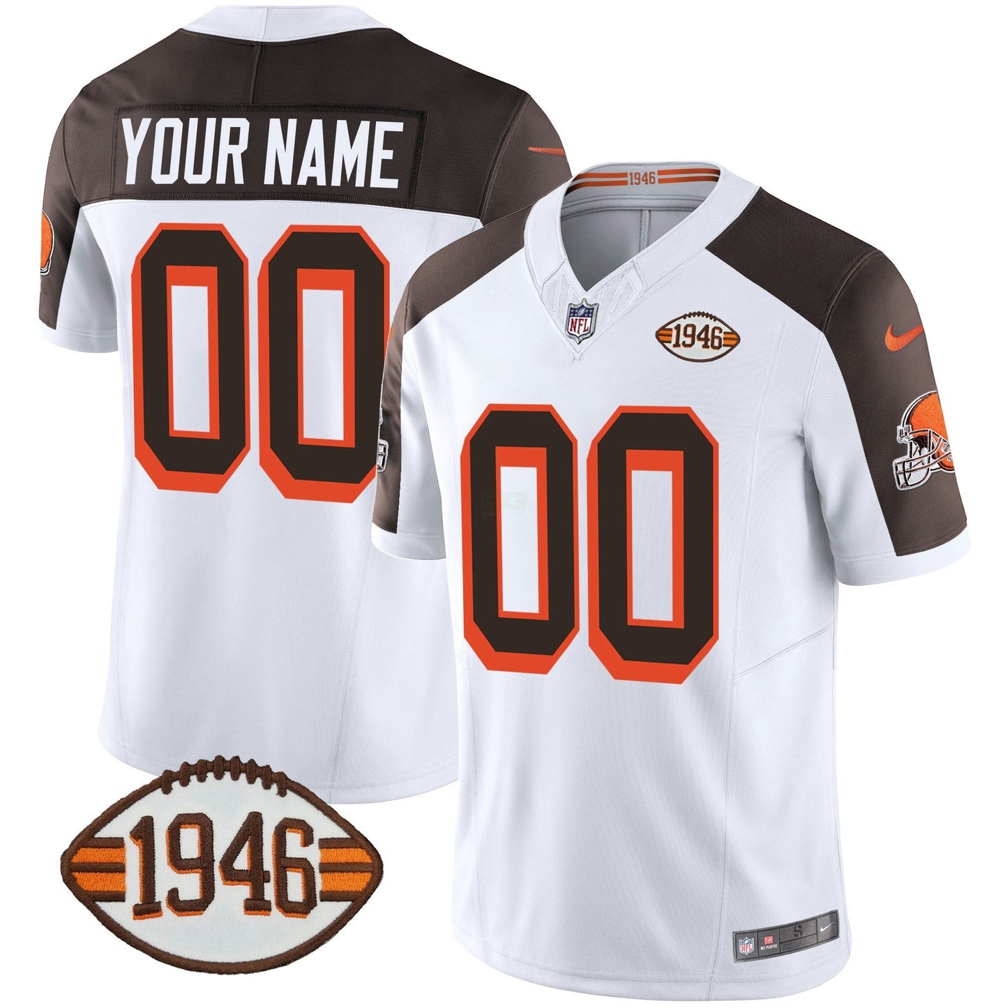 Camisa NFL 1946 75th Anniversary Patch Jersey