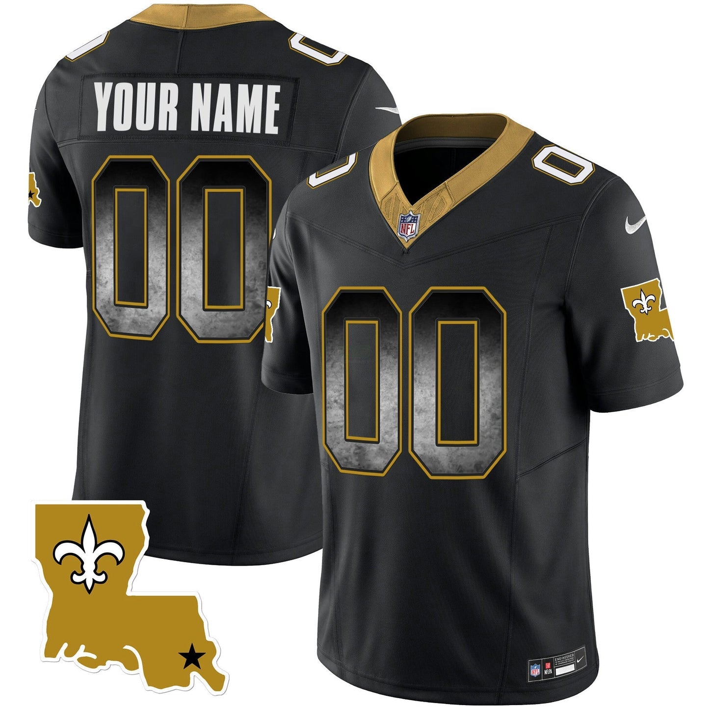 Camisa NFL 1987 Legacy Arch Smoke Jersey