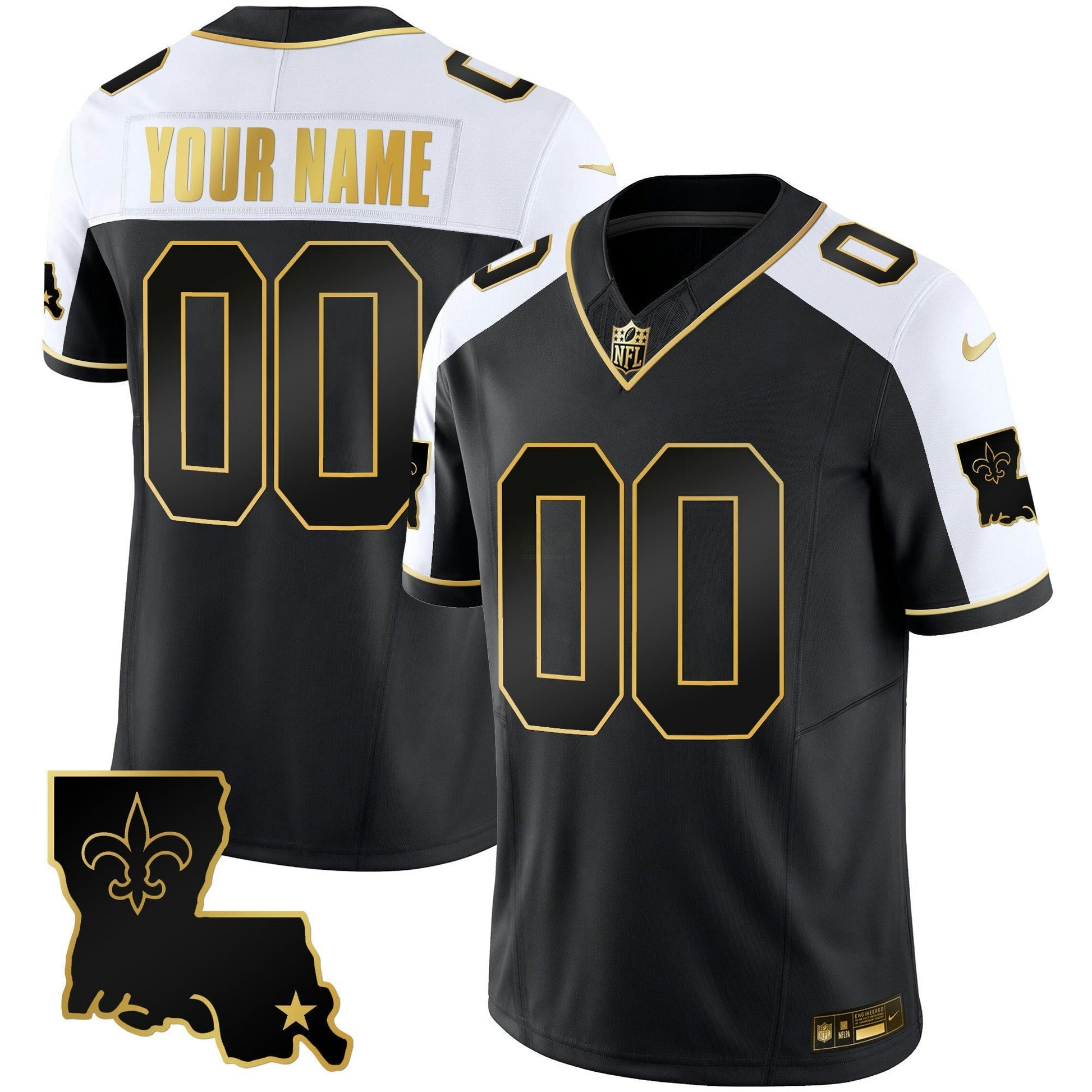 Camisa NFL 1987 Legacy Dourada Vapor Jersey