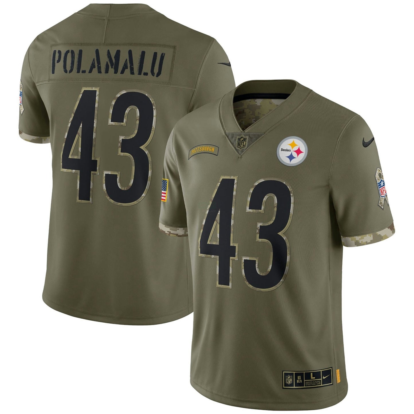 Camisa NFL 2022 Salute To Service Limited – Olive