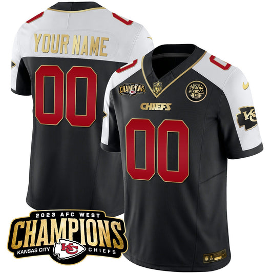 Camisa NFL 2023 AFC West Champions Patch Vapor Limited Jersey V2