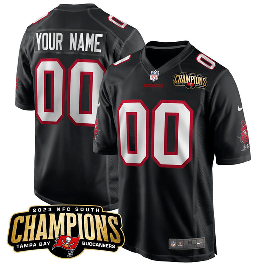 Camisa NFL 2023 NFC South Champions Patch Game Jersey