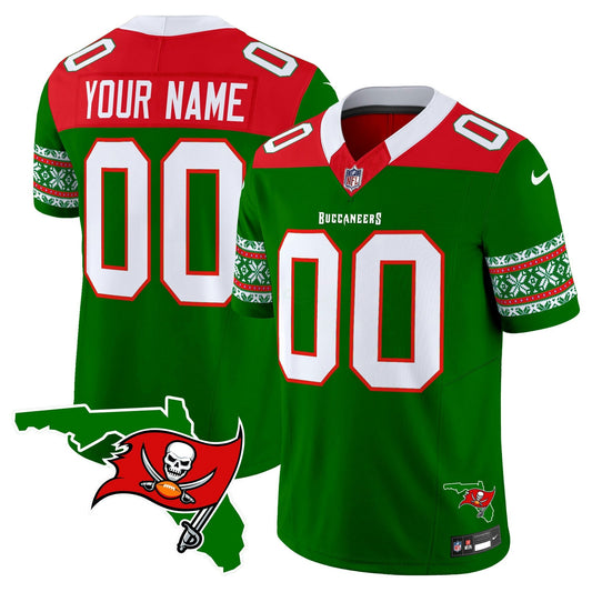 Camisa NFL Tampa Bay Buccaneers 2024 Christmas Vapor Limited Jersey