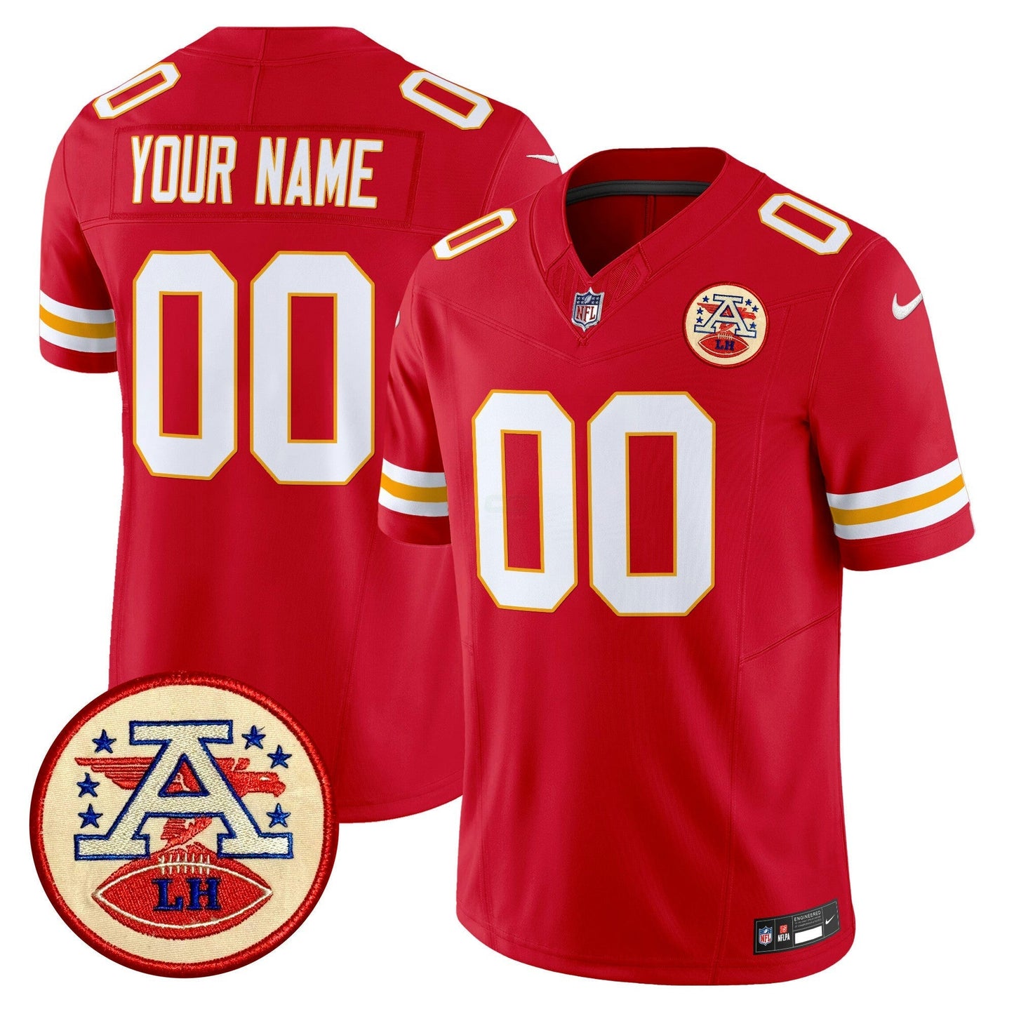 Camisa NFL 2024 Lamar Hunt Patch Vapor Limited Jersey