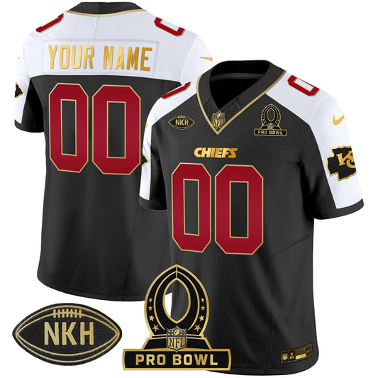 Camisa NFL Kansas City Chiefs 2024 Pro Bowl Patch Vapor Jersey