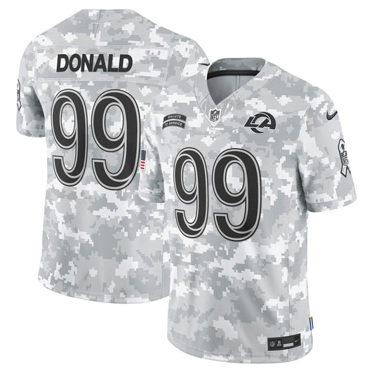 Camisa NFL Los Angeles Rams 2024 Salute to Service Vapor Limited Jersey – Arctic Camo