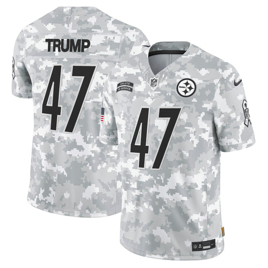 Camisa NFL Pittsburgh Steelers 2024 Salute to Service Vapor Limited Jersey – Arctic Camo
