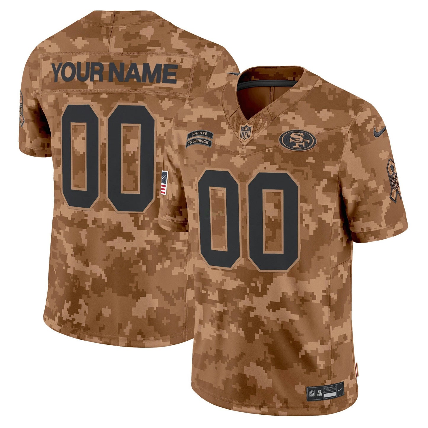 Camisa NFL 2024 Salute to Service Vapor Limited Jersey – All stitched