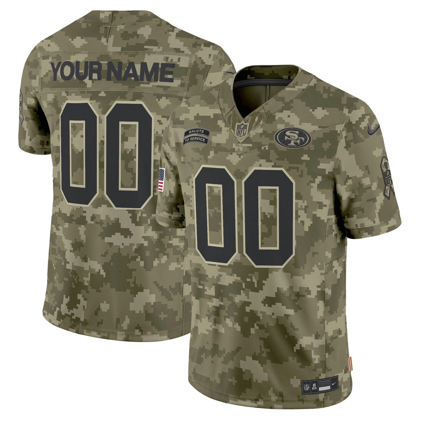 Camisa NFL 2024 Salute to Service Vapor Limited Jersey – All stitched