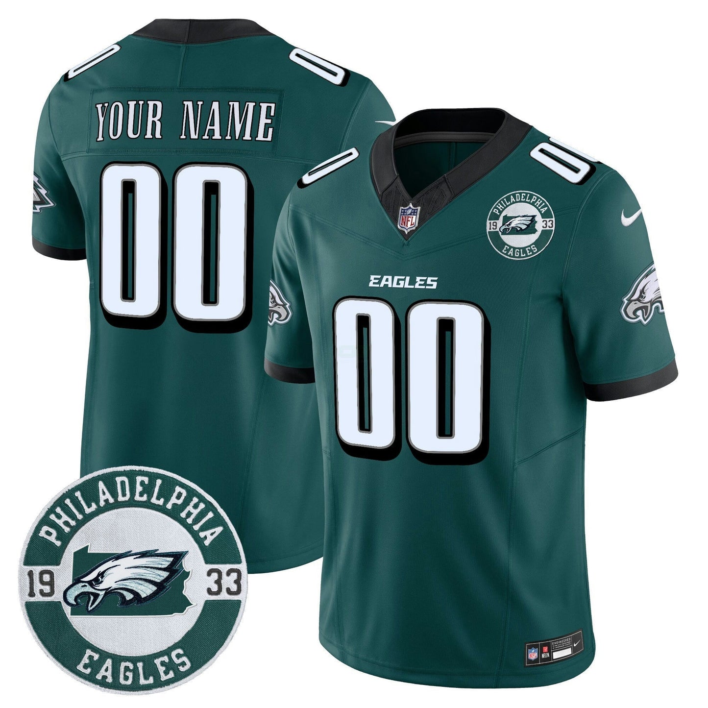 Camisa NFL 2024 Vapor Limited Jersey – Est. 1933 Patch