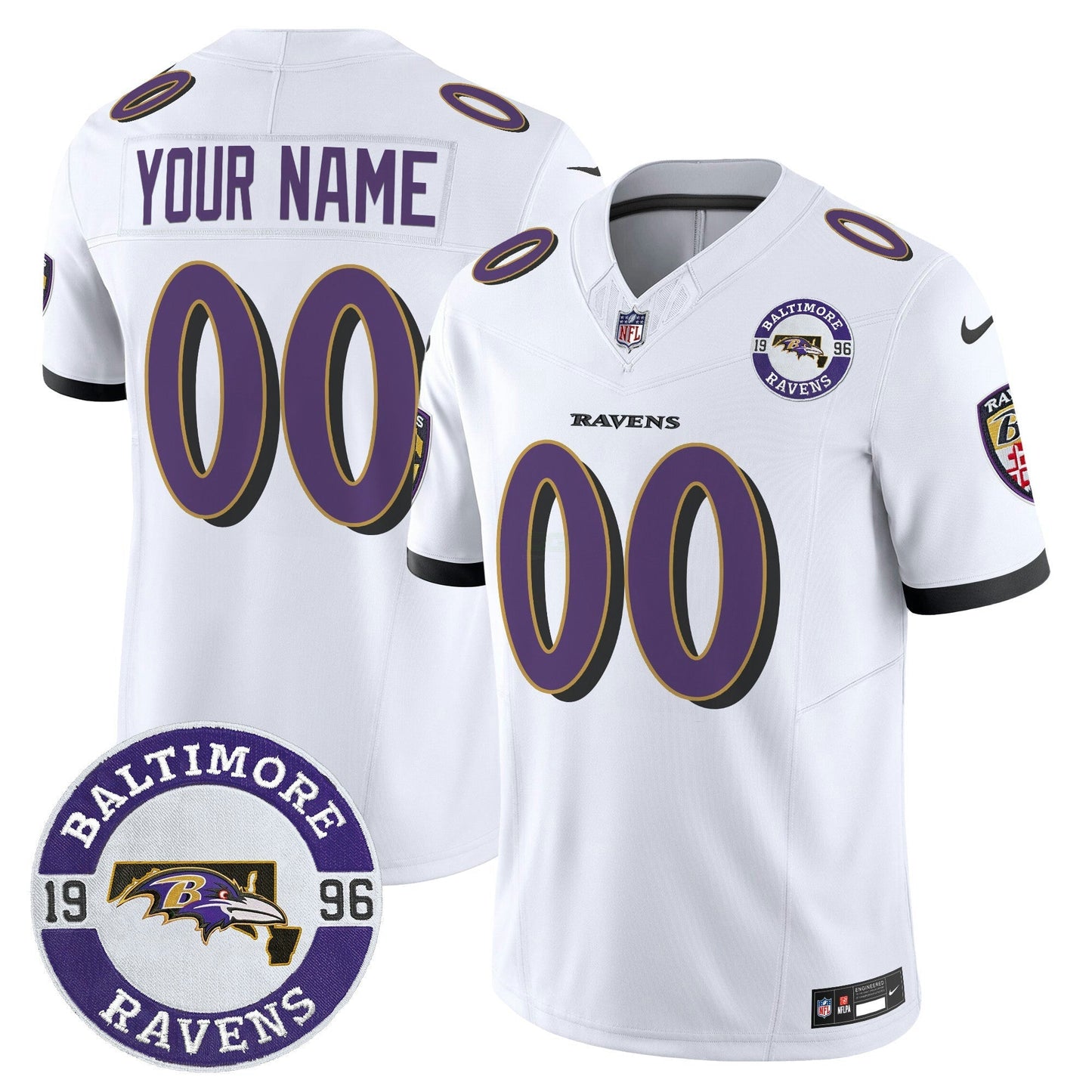 Camisa NFL 2024 Vapor Limited Jersey – Est. 1996 Patch