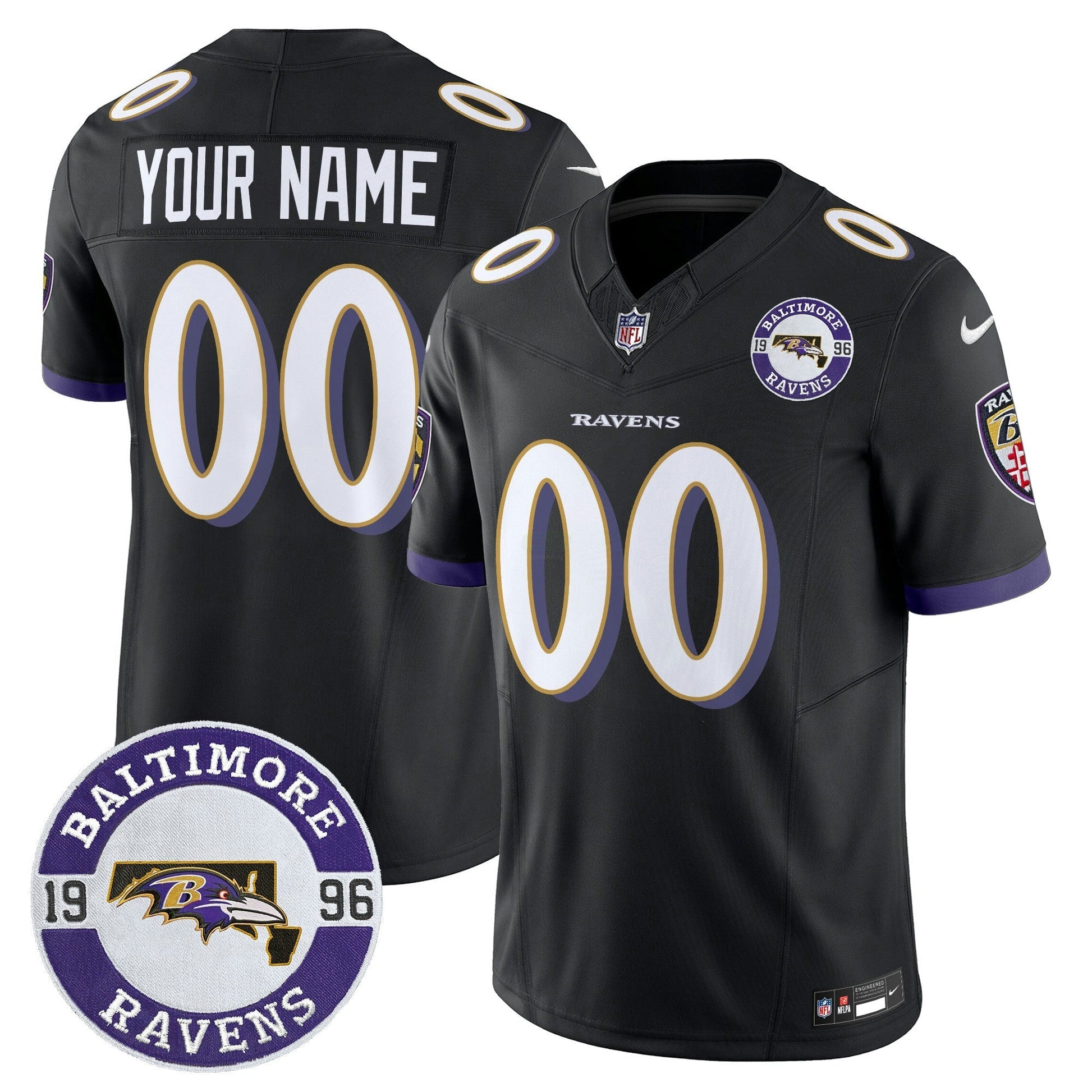 Camisa NFL 2024 Vapor Limited Jersey – Est. 1996 Patch