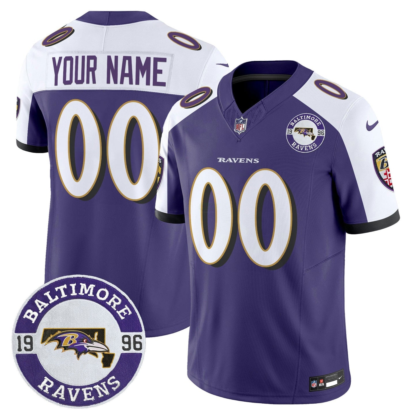 Camisa NFL 2024 Vapor Limited Jersey – Est. 1996 Patch