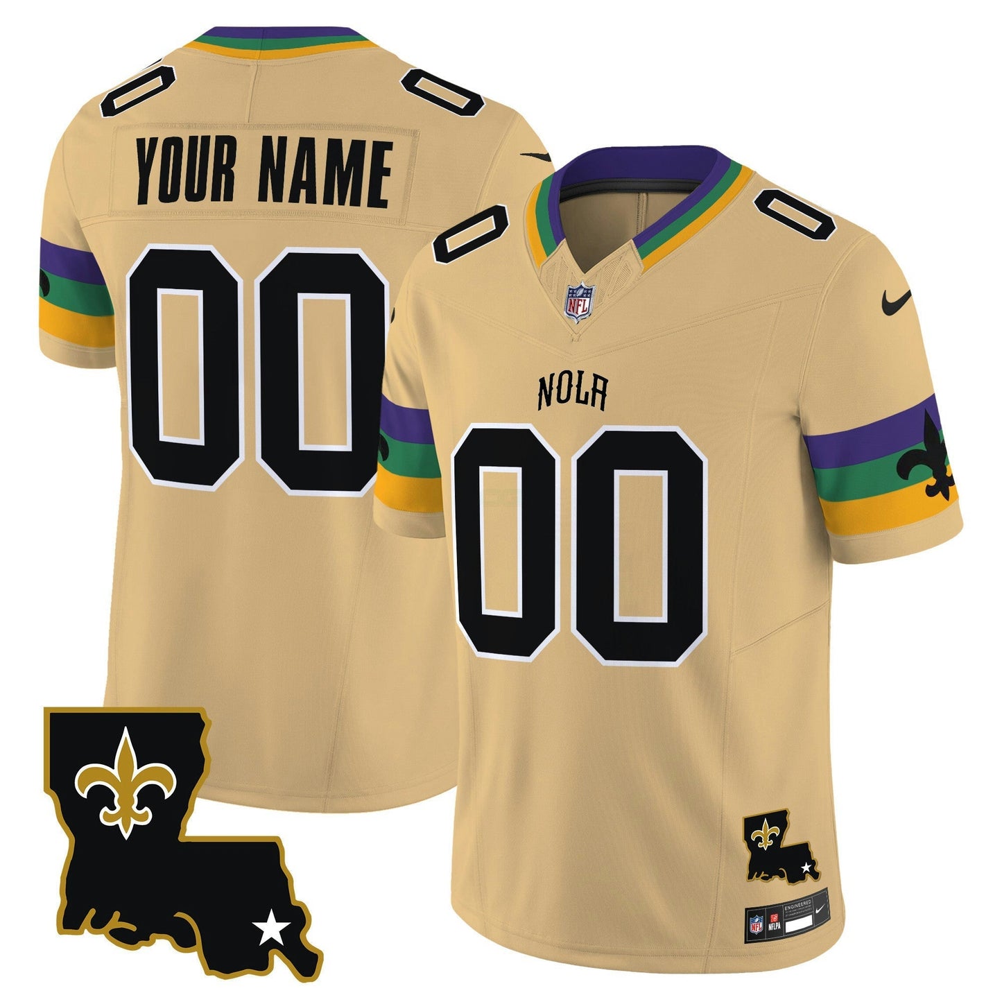 Camisa NFL 2025 New Orleans City Vapor Limited Jersey