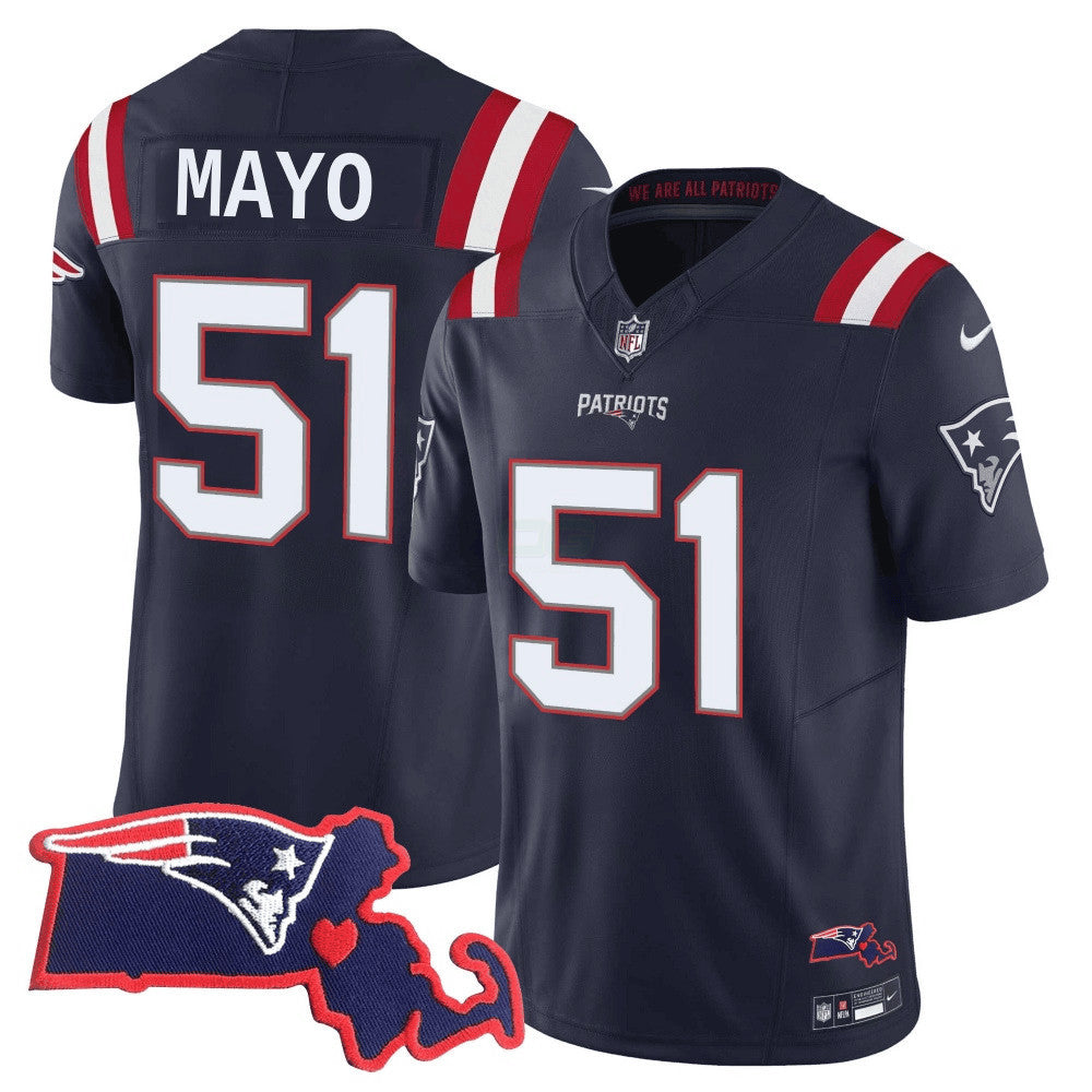 Camisa NFL #51 Jerod Mayo New England Limited Jersey