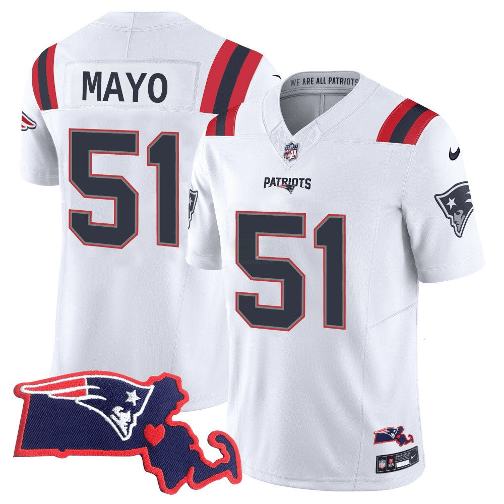 Camisa NFL #51 Jerod Mayo New England Limited Jersey