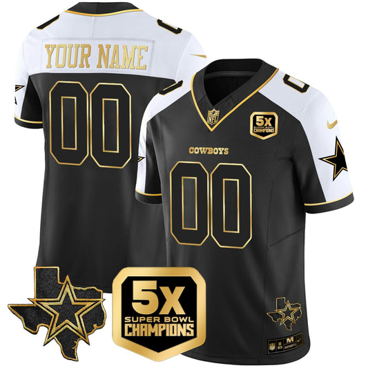 Camisa NFL Dallas Cowboys 5x Super Bowl Champions Vapor Limited Jersey