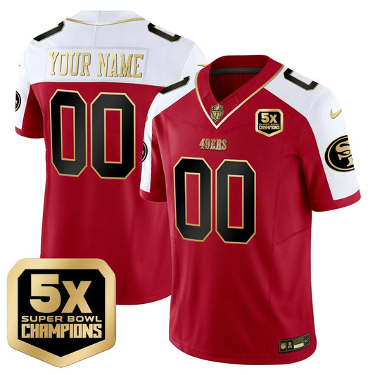 Camisa NFL San Francisco 49ers 5x Super Bowl Champions Vapor Limited Jersey