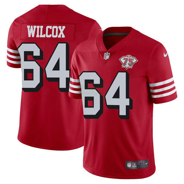 Camisa NFL 75th Anniversary Throwback Escarlate
