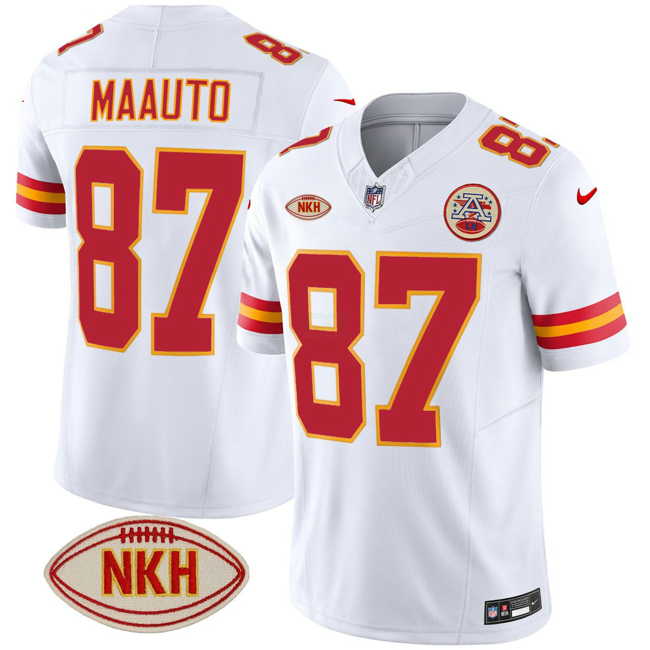 Camisa NFL #87 Travis Kelce Maauto Vapor Jersey