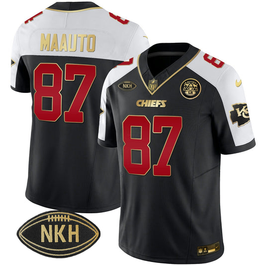 Camisa NFL #87 Travis Kelce Maauto Vapor Jersey