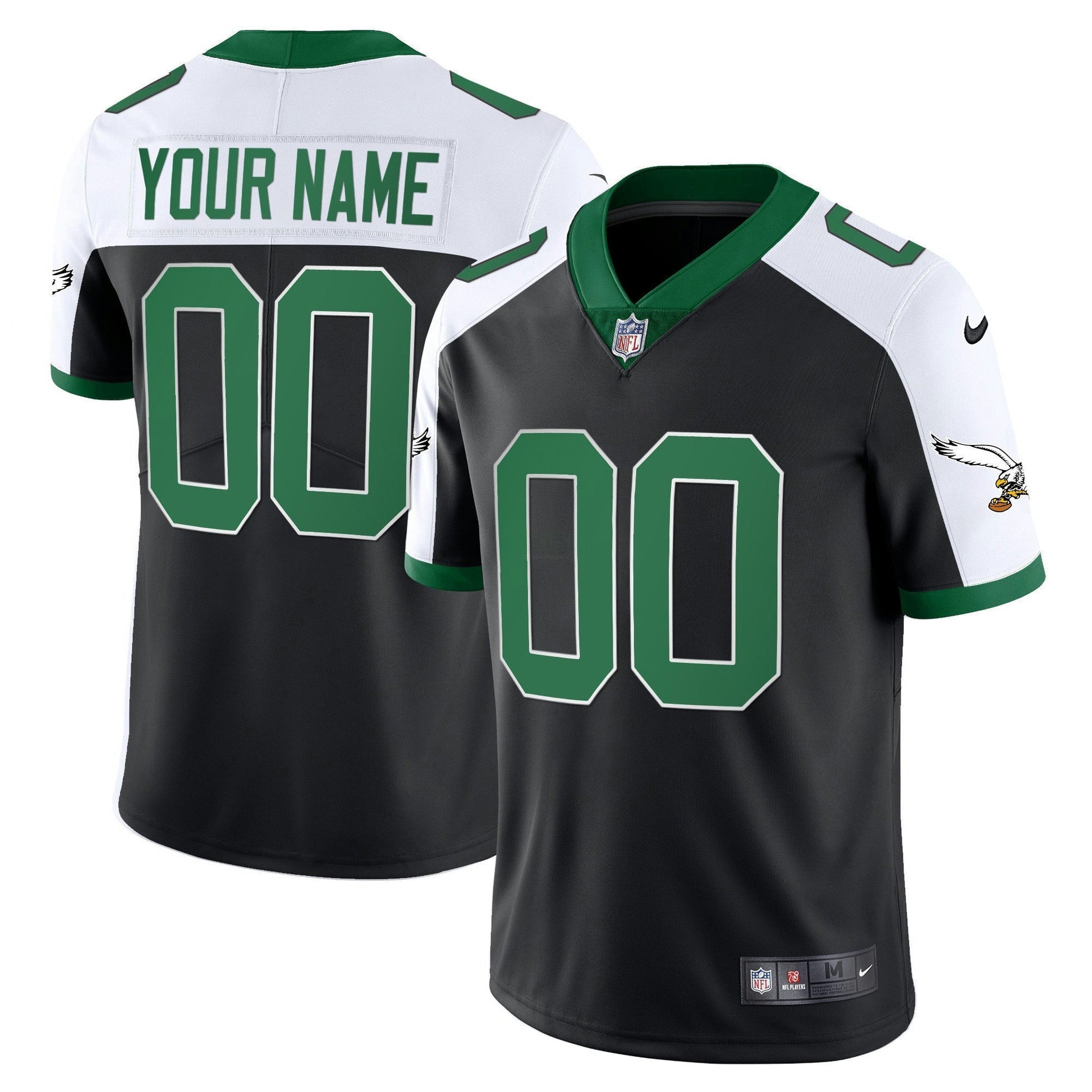 Camisa NFL Alternativa Kelly Green & Dourada Jersey