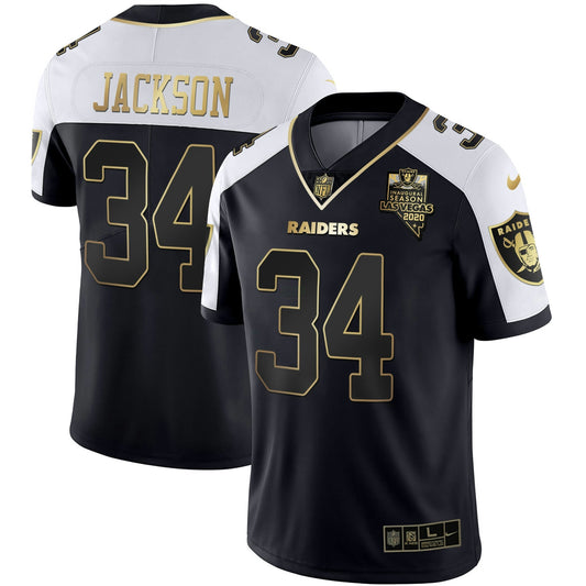 Camisa NFL Alternativa Vapor Preta Dourada Limited