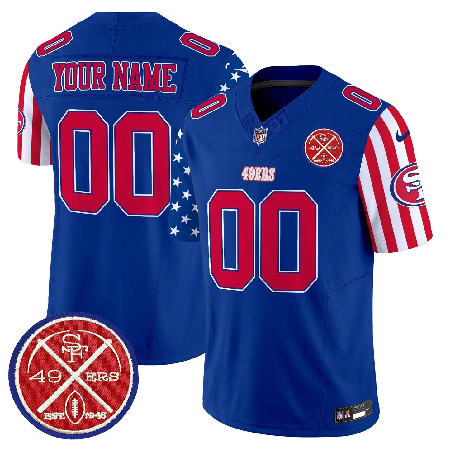 Camisa NFL San Francisco 49ers American Style Vapor Limited Jersey