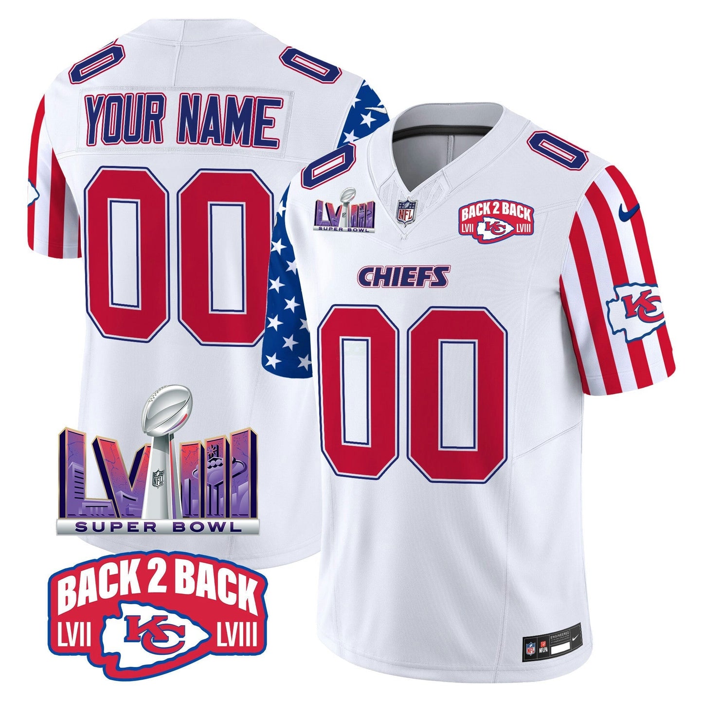 Camisa NFL Kansas City Chiefs American Style Vapor Limited Jersey