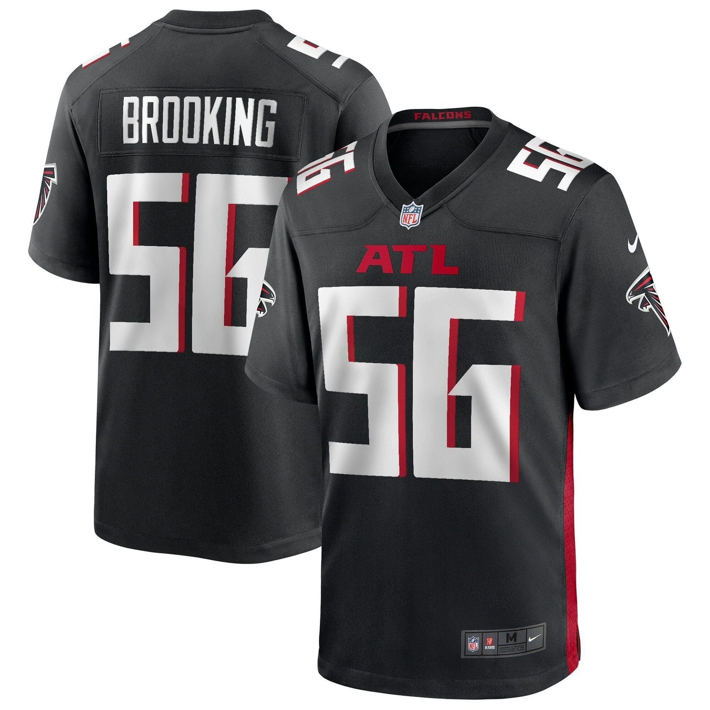 Camisa NFL Atlanta Black Game Jersey