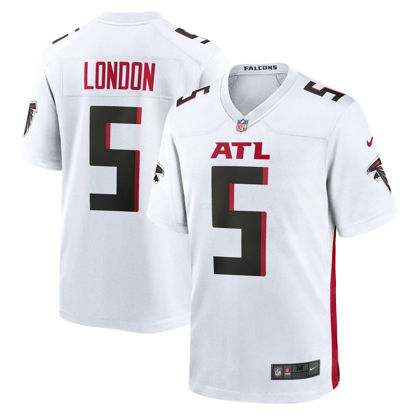 Camisa NFL Atlanta White Game Jersey